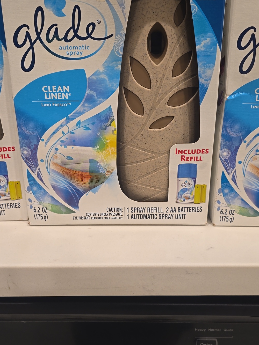Glade Clean Linen Automatic Spray in Speckled Beige - Picture 3 of 3